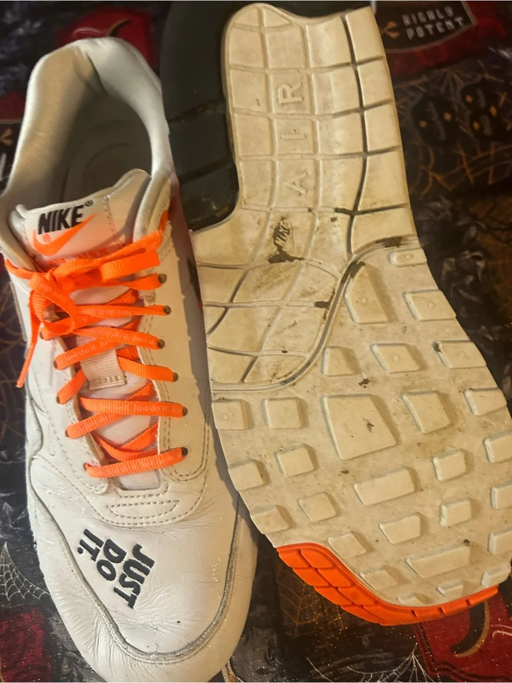 Nike white athletic